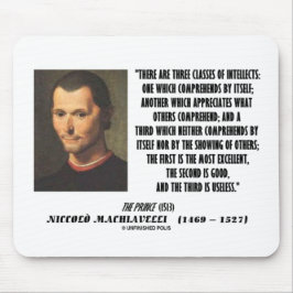 Machiavelli Tre klasser av intellektuella citat Musmatta