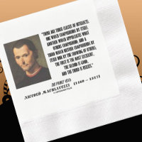 Machiavelli Tre klasser av intellektuella citat