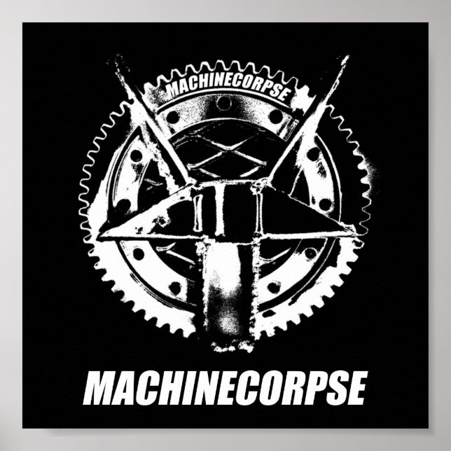 MACHINECORPSE POSTER (Framsidan)