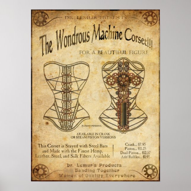 MachineCorset Poster (Framsidan)
