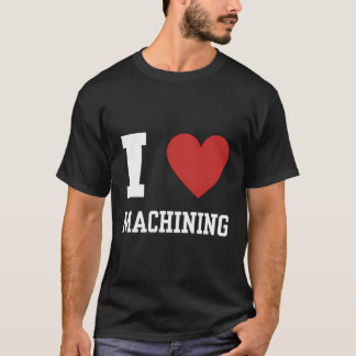 Machining Cnc Machinist Ingenjör Engineering Milli T Shirt