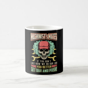 Machinist CNC Machinist Maskin Mechanic Gift Idea Kaffemugg