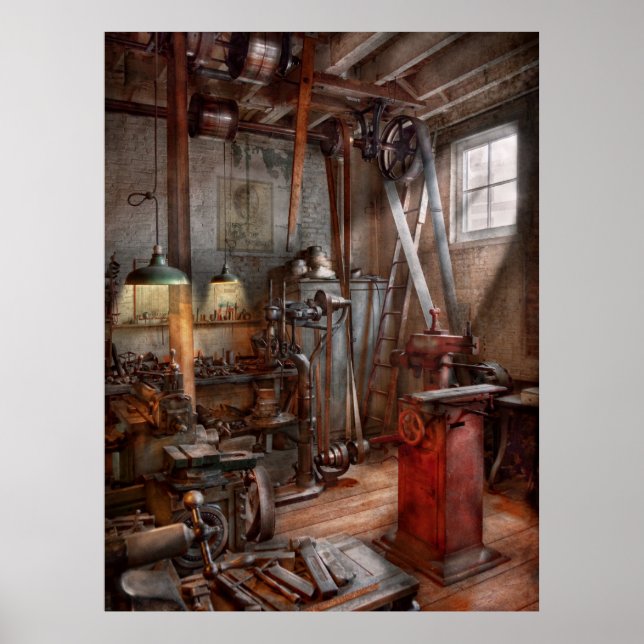 Machinist - den moderna workshoppen poster (Framsidan)