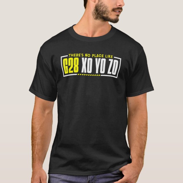 Machinist Det finns ingen Ställe som G28 X0 Y0 Z0  T Shirt (Framsida)