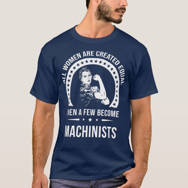 Machinist for Women Machinist T Shirt (Framsida)