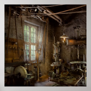 Machinist - Industriell revolution Poster