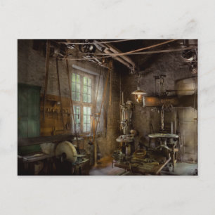 Machinist - Industriell revolution Vykort