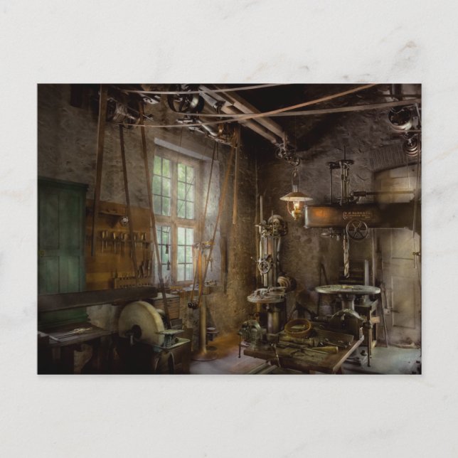 Machinist - Industriell revolution Vykort (Framsida)