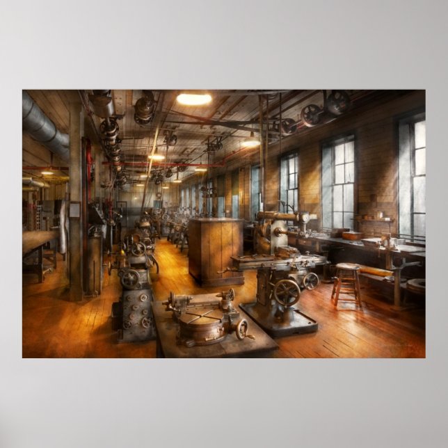 Machinist - Industrious Society Poster (Framsidan)