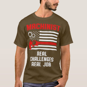 Machinist Job Maskin Operator Machining T Shirt