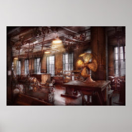 Machinist - klubben fläkt poster