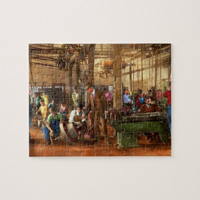 Machinist - Machinist grad 1895 Pussel (Horisontell)