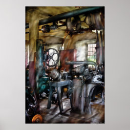 Machinist - många maskiner poster