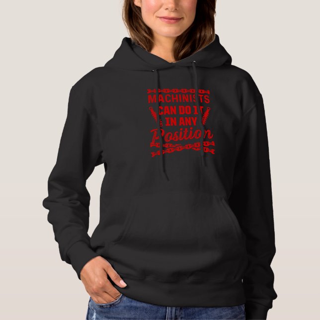 Machinist Maskin Operatör med maskineri 6 T Shirt (Framsida)