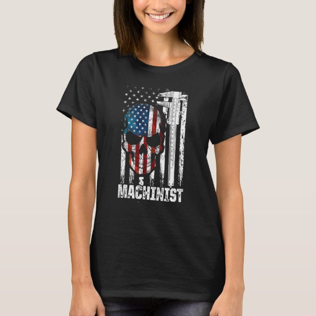 Machinist Mentors Machine Operator Machining 2 T Shirt (Framsida)