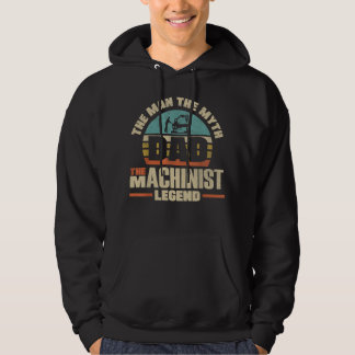 Machinist Metalworking, Machining Far Hoodie