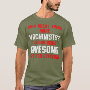 Machinist more Maskin operator Maching T Shirt