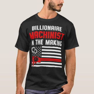 Machinist Skapar Maskin Operatör Machining T Shirt