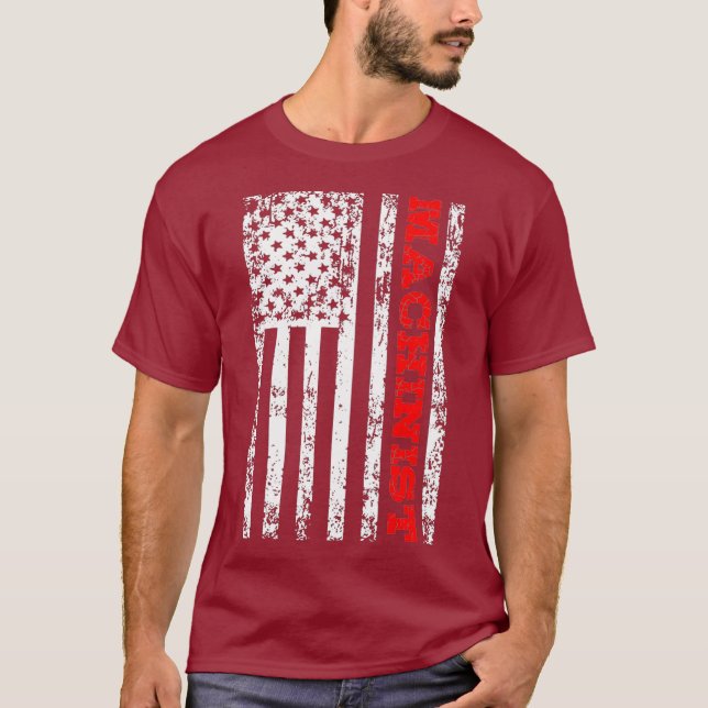 Machinist T Shirt (Framsida)