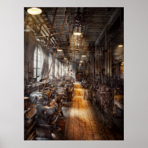 Machinist - Välkommen till verkstaden Poster