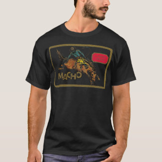 Macho Beer Retro Defunct Breweriana T Shirt