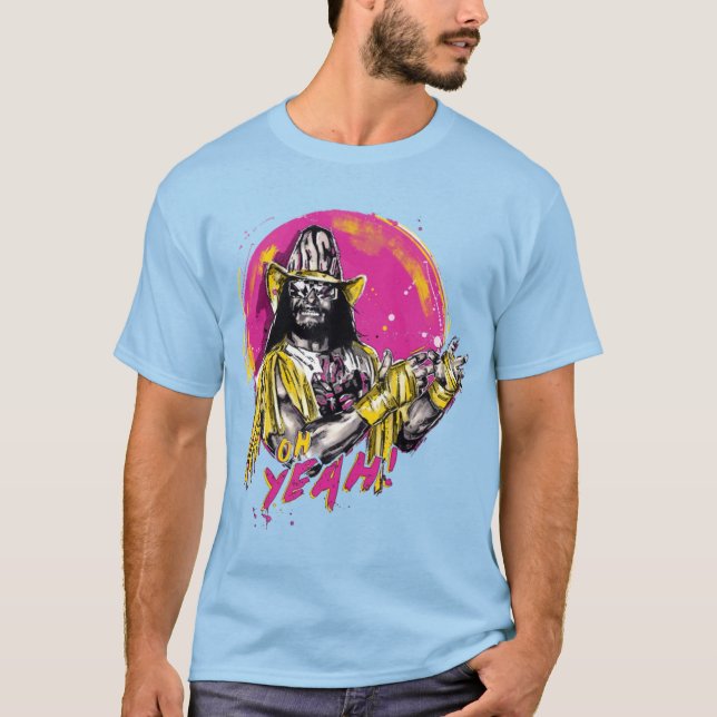 Macho Man Oh Ja T-Shirtmacho man Oh Ja T Shirt (Framsida)