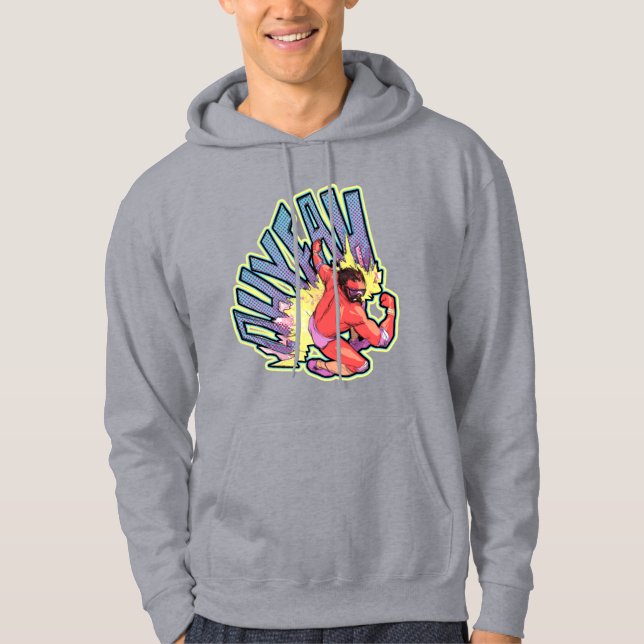 Macho Man T-Shirtoh ja macho man Hoodie (Framsida)