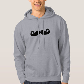 Macho mustaschtröja hoodie