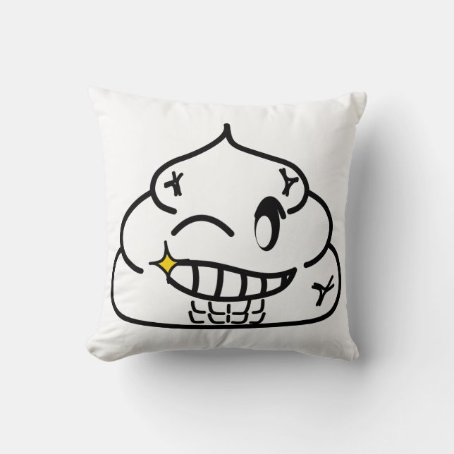 Macho Poop - Brootsch the Poo Poo Kudde (Framsida)
