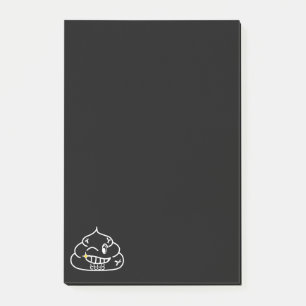 Macho Poop - Brootsch the Poo Poo Post-it Block