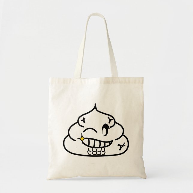 Macho Poop - Brootsch the Poo Poo Tygkasse (Framsidan)