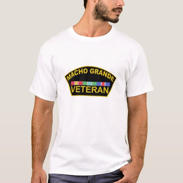 Macho stort tee shirt (Framsida)