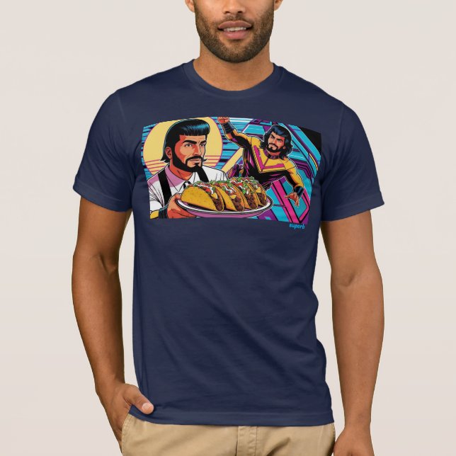 Macho Taco Man T Shirt (Framsida)