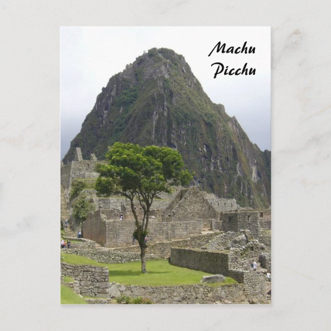 machu peru vykort (Framsida)
