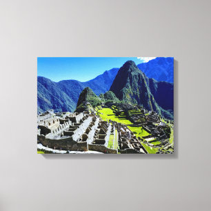 Machu Picchu Canvastryck