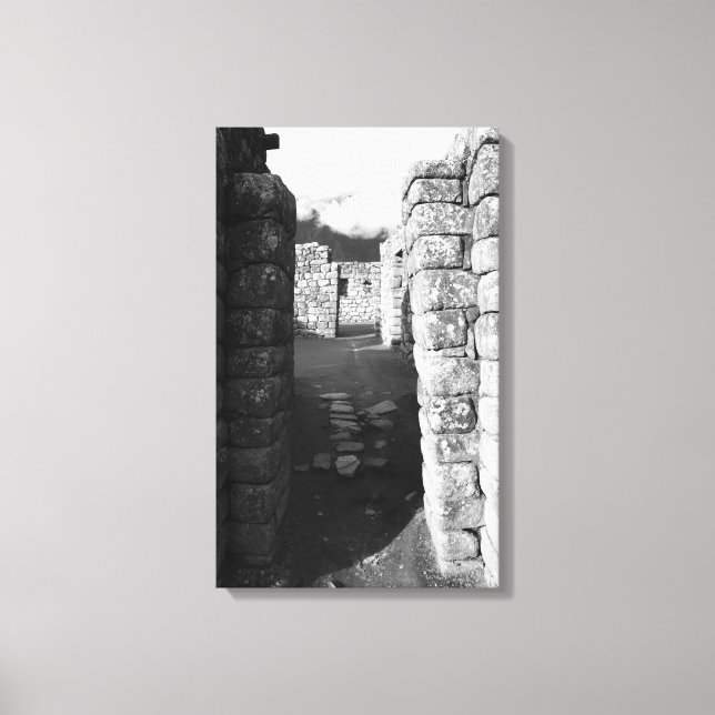 Machu Picchu Canvastryck (Framsida)