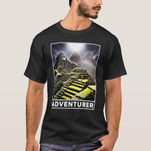 Machu Picchu Cordillera Peru Adventurer T Shirt