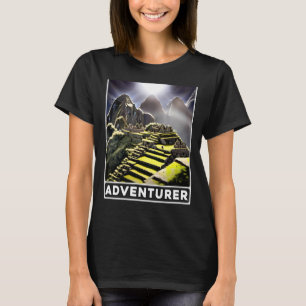 Machu Picchu Cordillera Peru Adventurer T Shirt