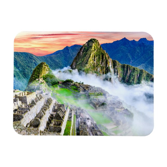 Machu Picchu, Cusco - Peru Magnet (Horisontell)