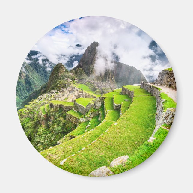 Machu Picchu, Cusco - Peru Magnet (Framsidan)