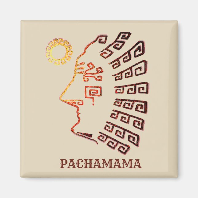 Machu_Picchu Cusco Peru Magnet (Framsidan)