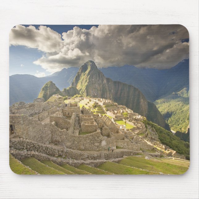 Machu Picchu, forntida ruiner, UNESCO världs 2 Musmatta (Framsidan)