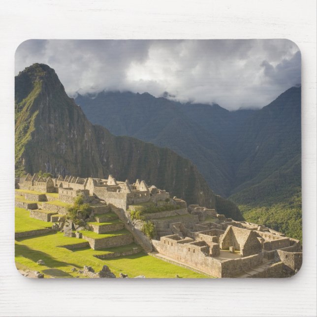 Machu Picchu, forntida ruiner, UNESCO världs 4 Musmatta (Framsidan)