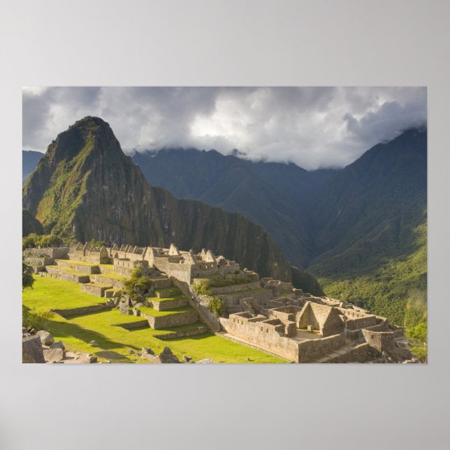 Machu Picchu, forntida ruiner, UNESCO världs 4 Poster (Framsidan)