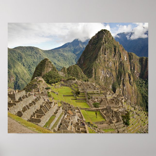 Machu Picchu, inca city i Peru poster (Framsidan)