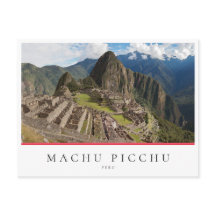 Machu Picchu, inca city i Peru