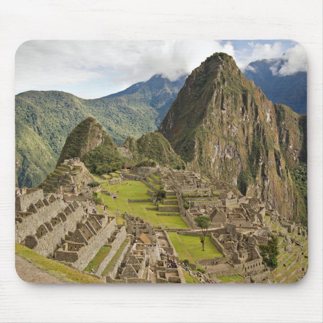 Machu Picchu, incastad i Peru mousepad Musmatta (Framsidan)