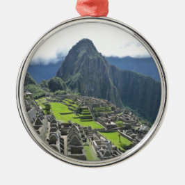 Machu Picchu Julgransprydnad Metall