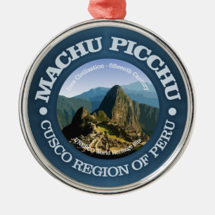 Machu Picchu Julgransprydnad Metall