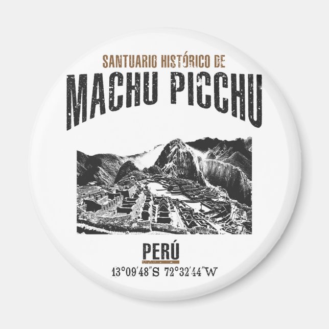 Machu Picchu Magnet (Framsidan)